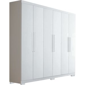 Guarda Roupa Tailândia 6 Portas E 4 Gavetas -