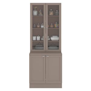 Cristaleira Luna 4 Portas 70cm -