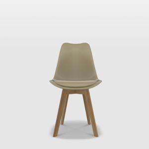 Cadeira Eames Sarah Base Wood -