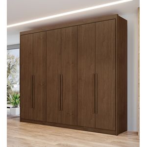 Guarda Roupa Casal Bérgamo 6 Portas E 8 Gavetas -