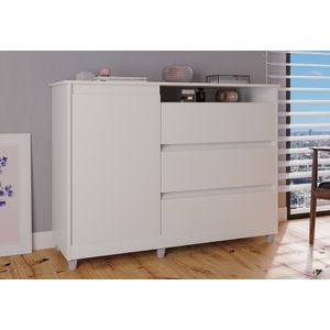 Cômoda Latreal 1 Porta E 3 Gavetas -