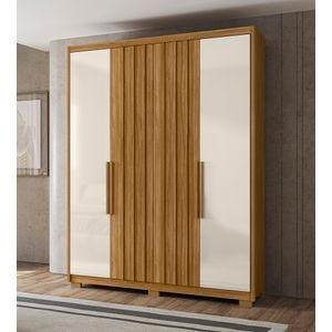 Guarda Roupa California 4 Portas E 3 Gavetas -