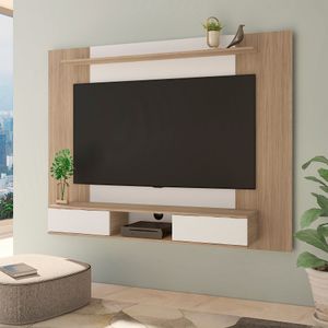 Painel Nebrasca Para Tvs De Até 75 Polegadas 2 Portas De Correr -