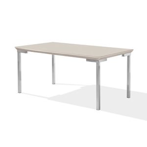 Mesa Retangular Juliana Com Vidro 1,60m -