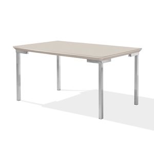 Mesa Retangular Juliana Com Vidro 1,20m -