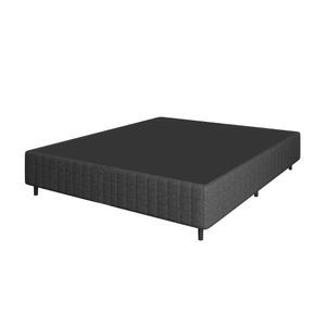 Box Casal Atena Com Tecido Em Poliéster (1,38x1,88x30cm) -