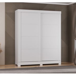 Guarda Roupa Casal Hanah 2 Portas De Correr E 2 Gavetas -