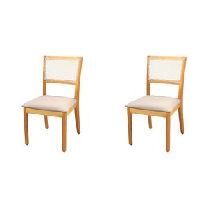Conjunto Com 2 Cadeiras Monza Linho 2015 -