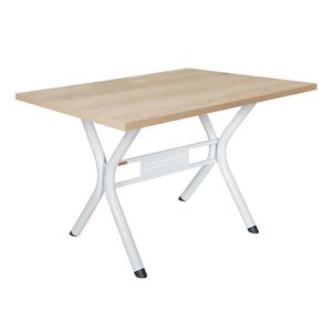 Mesa Retangular Antique Com Tampo Bp 1,36m -