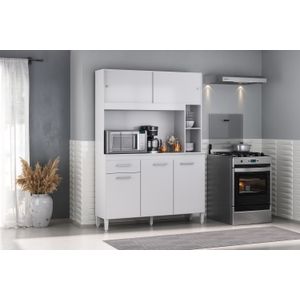 Cozinha Compacta Ceara 5 Portas E 1 Gaveta -