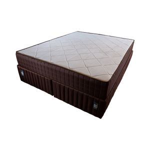 Box Queen Duke Bipartido Poliéster (1,58x1,98x38cm) -