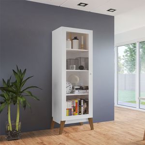 Cristaleira Mylbroks 1 Porta De Vidro -