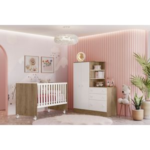 Berço 35405 Com Rodízios 60cm -