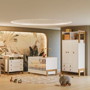Cômoda Infantil 44103 Com 3 Gavetas -