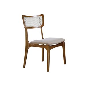 Conjunto Com 2 Cadeiras Urbana Com Tela Bouc.2 Bege -