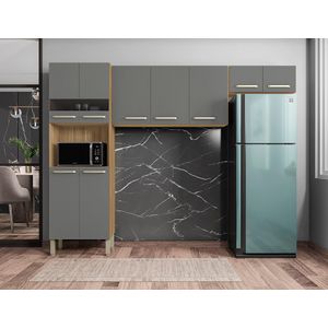 Cozinha Compacta Versalhes 9 Portas -