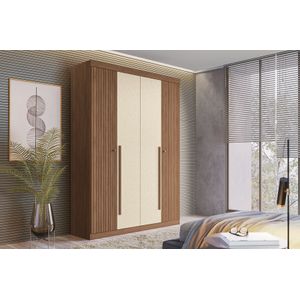 Guarda Roupa Buriti 4 Portas E 2 Gavetas -