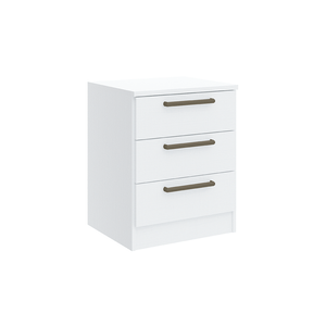 Módulo Mesa De Cabeceira Empire 3 Gavetas 50cm -