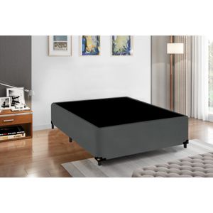 Box Solteirão Perseu Com Tecido Sued (1,28x1,88x38cm) -