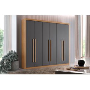 Guarda Roupa Casal Hawaii 6 Portas E 2 Gavetas -