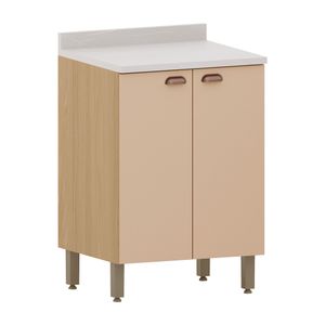 Balcão Class 2 Portas Com Tampo 60cm -
