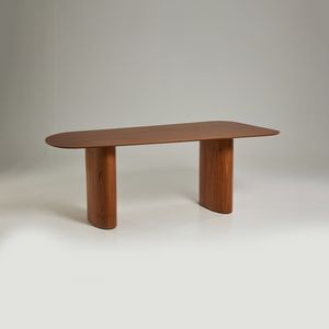 Mesa Retangular Maia Com Tampo Laminado 2,00m -