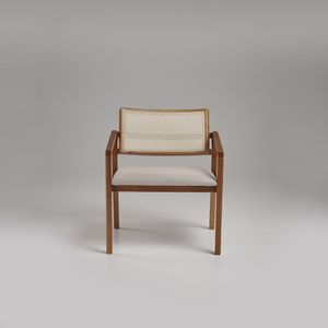 Poltrona Fit Linho Bege -