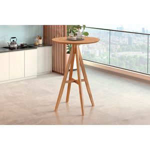 Mesa Bistrô Jobim Com Vidro 68cm -
