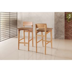 Banqueta Nature Corano 01 Marrom -