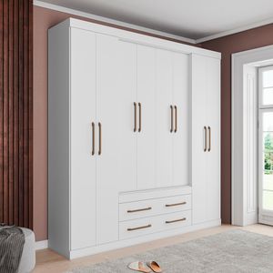Guarda Roupa Havana 8 Portas E 4 Gavetas -
