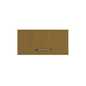 Armário Geladeria Criare 1 Porta Ripada 3d 80cm -