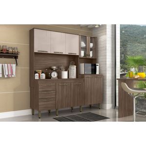 Cozinha Compacta Tokyo 10 Portas E 2 Gavetas -