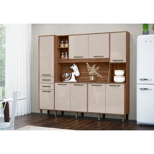 Cozinha Compacta Dubai 9 Portas E 2 Gavetas -