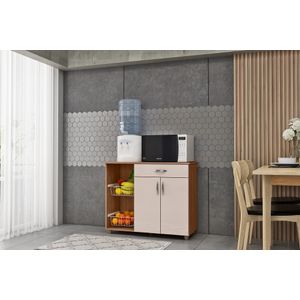 Fruteira Acacia New 2 Portas E 1 Gaveta -
