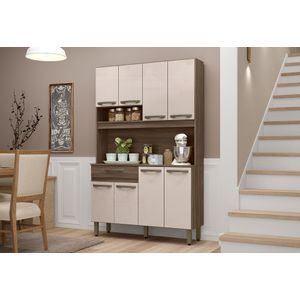 Cozinha Compacta Valparaiso 8 Portas E 1 Gaveta -