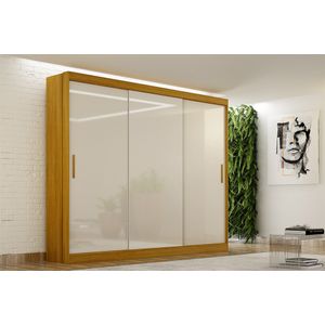 Guarda Roupa Casal Florença 3 Portas E 2 Gavetas -