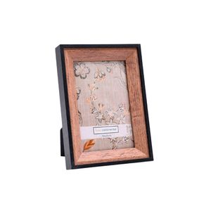 Porta Retrato Madeira Com Borda 10x15cm -