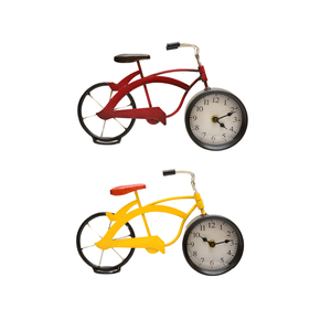 Kit Com 02 Relógios Mesa Bicicleta -