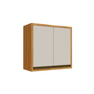 Armário Lara Sem Vidro 2 Portas 80cm -