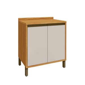 Balcão Lara Com Tampo 2 Portas 80cm -