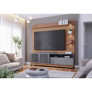Home Indian Para Tvs De Até 70 Polegadas Com Led 1 Porta E 1 Gaveta -