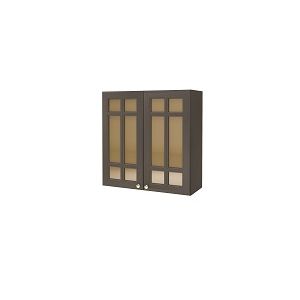 Armário Prosa Com Vidro 2 Portas 80cm -