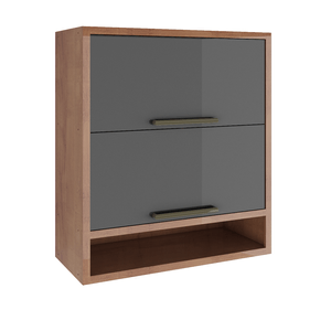 Armário Hebe Sem Vidro 2 Portas 80cm -