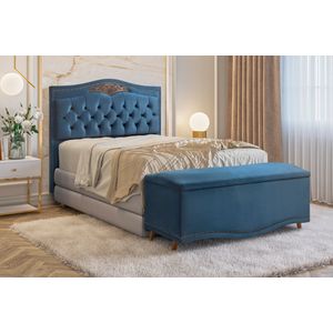Cabeceira De Cama Box Solteiro Jordânia 1,00m -