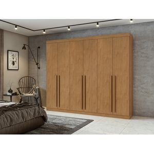 Guarda Roupa Bertha 6 Portas E 6 Gavetas -