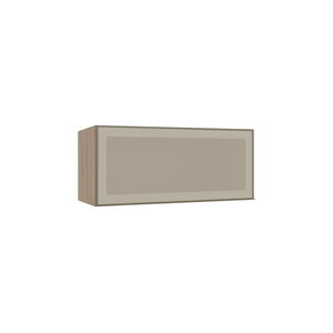 Armário Geladeira Gold 1 Porta Basculante Com Vidro 80cm -