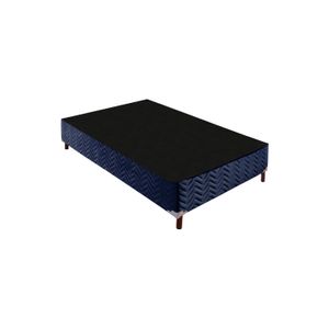 Box Solteiro Scorpius Com Tecido Sued (88x1,88x30cm) -