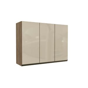 Armário Saar Com Vidro 3 Portas 1,20m -
