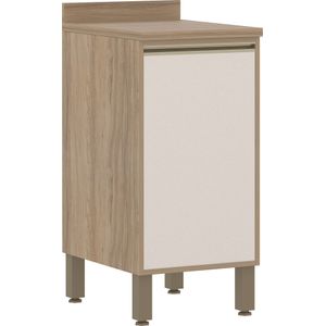 Balcão Jasmin Com Tampo 1 Porta 40cm -
