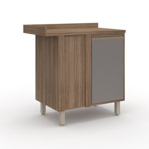Balcão Any Com Tampo 1 Porta 80cm -